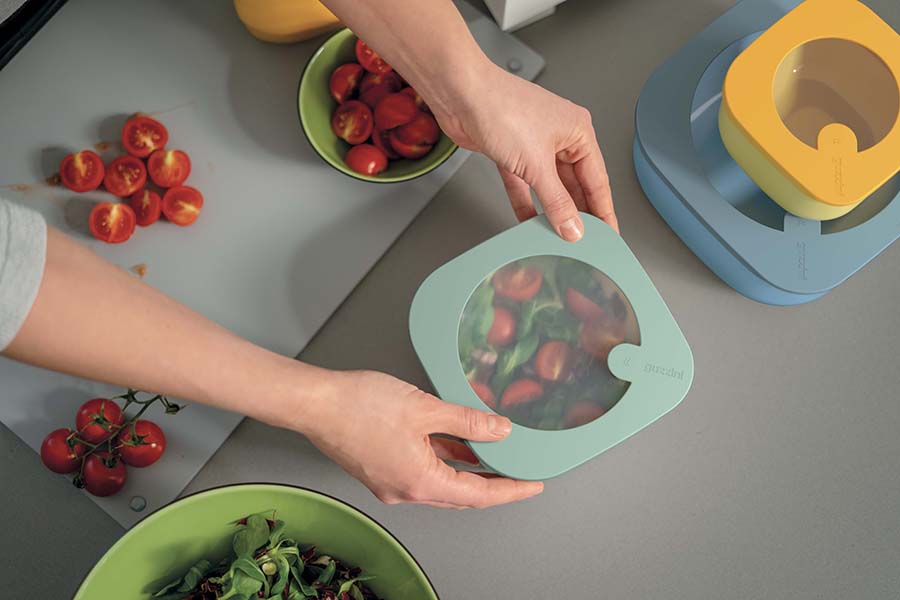 170700176 Контейнер для хранения store&more, 450 мл, зеленый Guzzini  - Вид №1