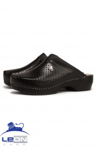 62019 Сабо "Leon LIGHT" мужские черные LEON  Сабо и сланцы размер 43
