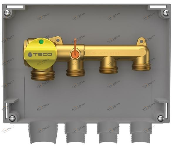 TECO Трехходовой одинарный запорный газовый коллектор K2 sun-id-1478213