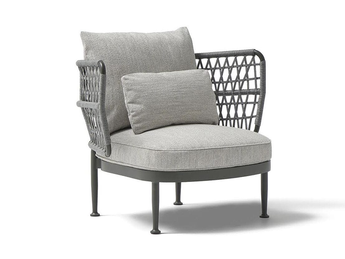 Алюминиевое садовое кресло с порошковым покрытием POINT Curio ARCH-00070709