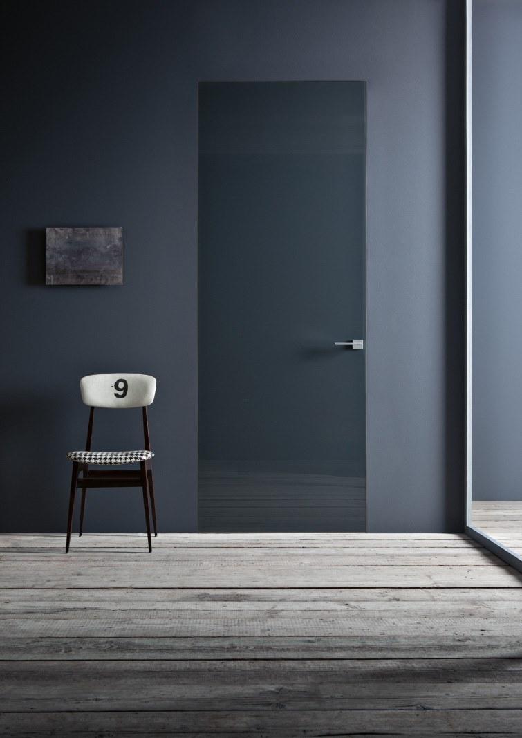 Lualdi Распашная дверь из алюминия и стекла со скрытыми петлями Rasomuro 55 Santreyd sun-id-1508352 - Вид №1