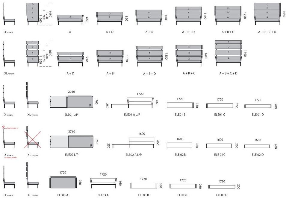 mminterier 2-х местный диван с высокой спинкой Element sun-id-1355202 - Вид №10