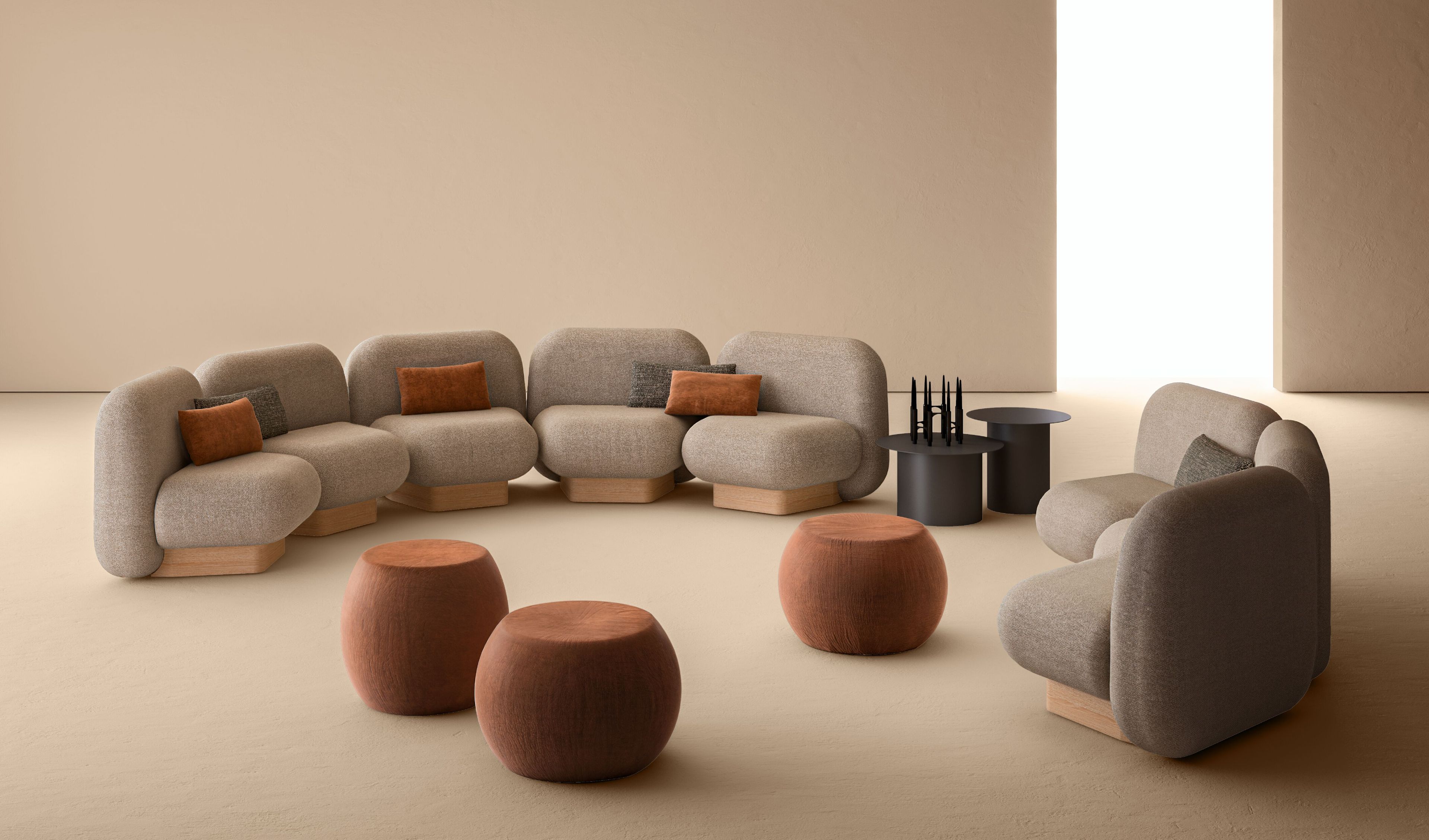 Тканевое кресло без подлокотников Quinti Sedute SEXY MEET ARCH-00045250 - Вид №5