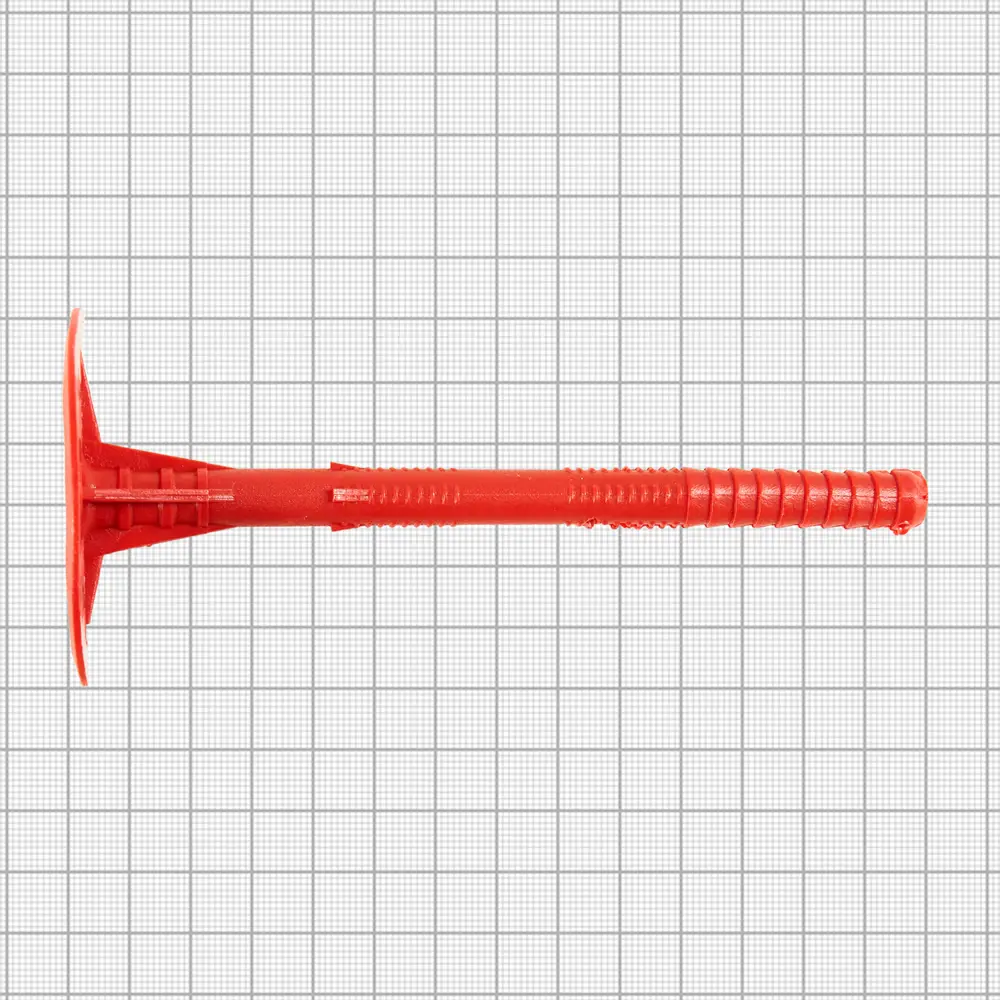 TECH-KREP Дюбель тарельчатый для теплоизоляции 10×140 мм с металлическим гвоздем 84038990 STLM-0046357 - Вид №2