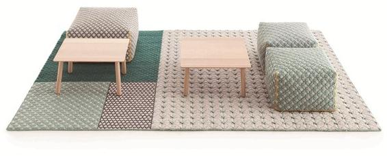 GAN Прямоугольный коврик ручной работы из ткани Silaï sun-id-1498932 - Вид №19