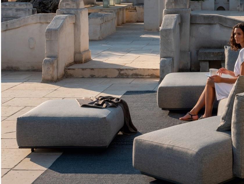 Talenti Квадратный тканевый садовый пуф Scacco Scapufq - Вид №2