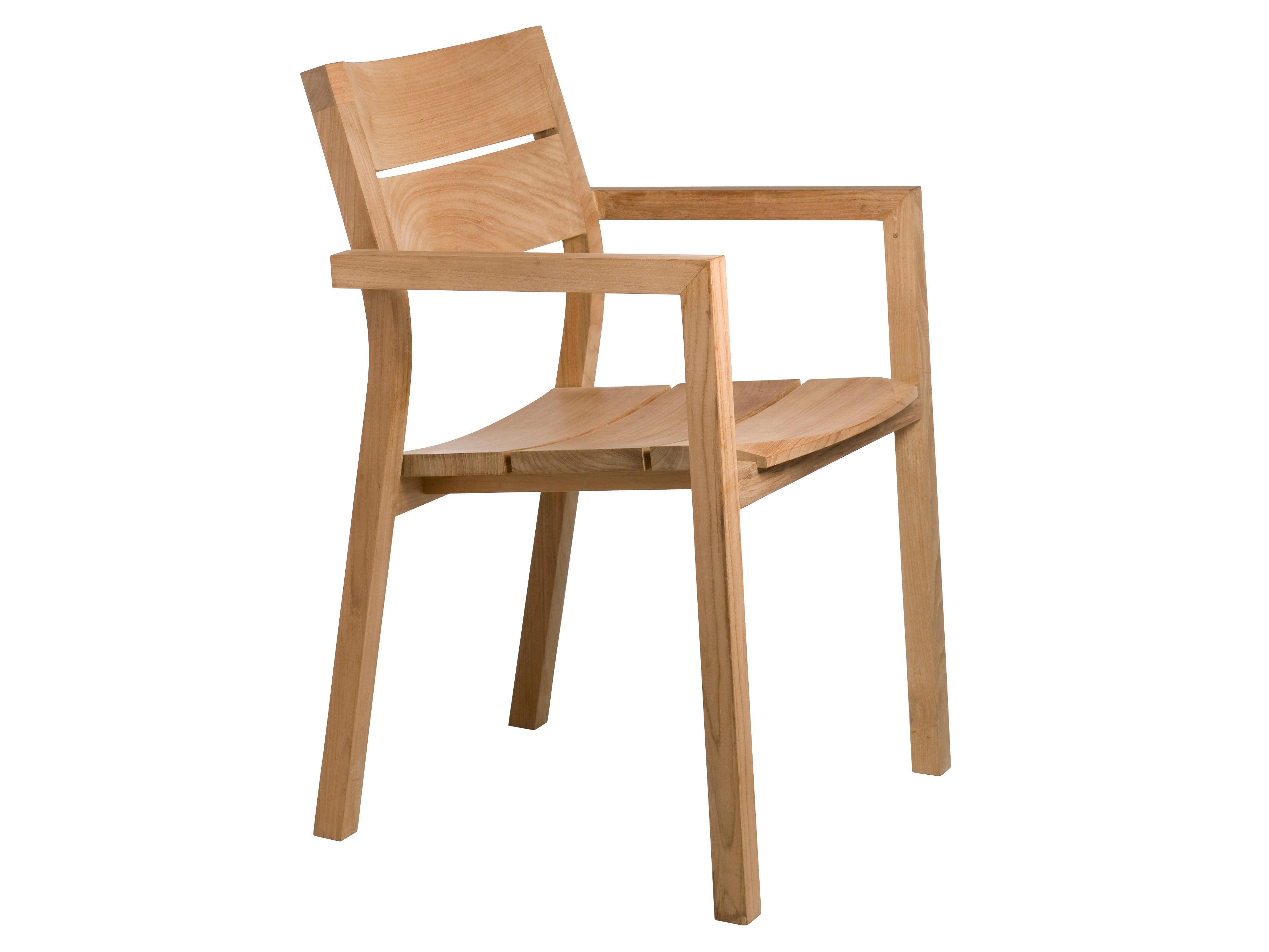 Стул для сада из тикового дерева с подлокотниками TRIBÙ Kos ARCH-00115267