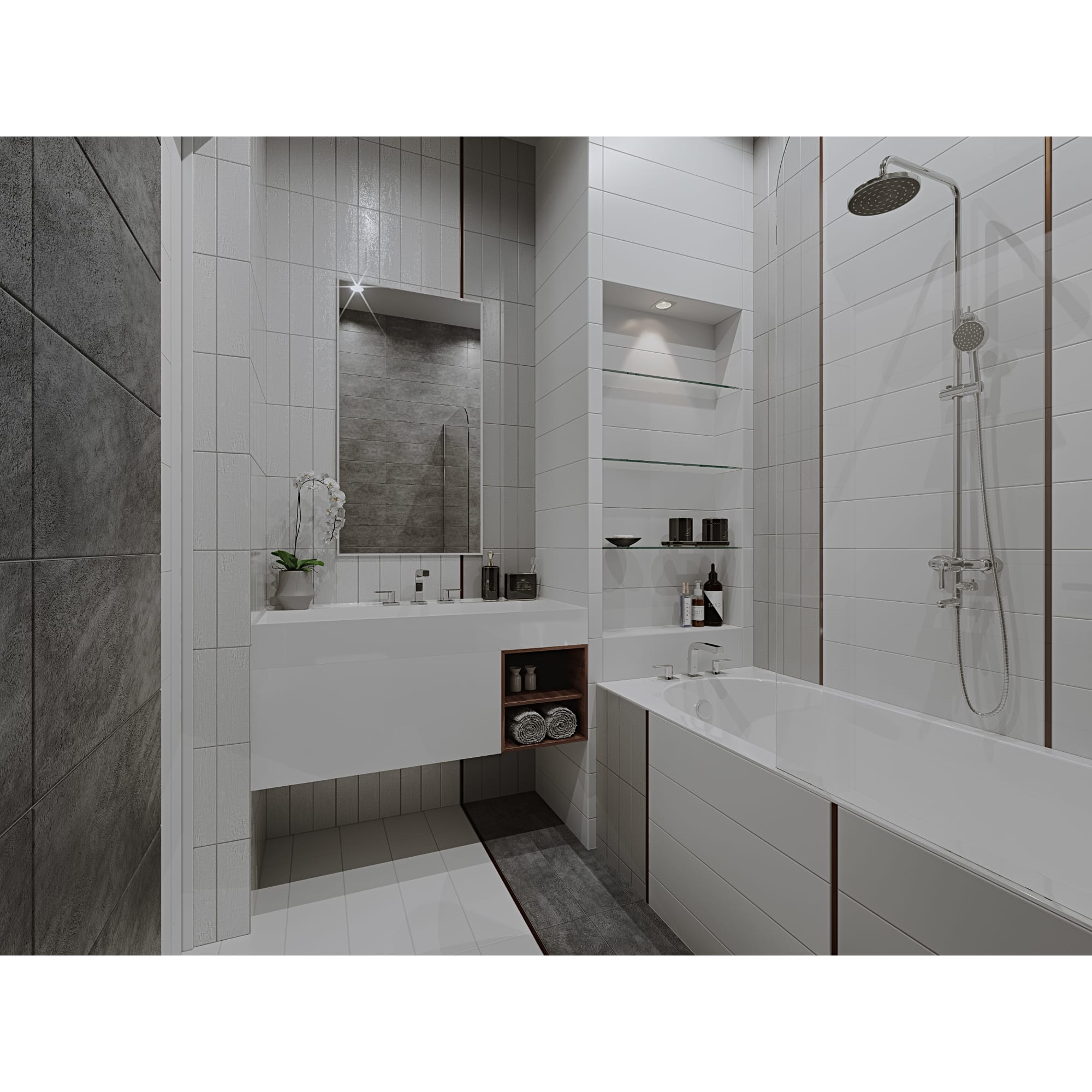 18760569 Декор «Листелло» 1.2х60 см цвет бронза Медисон Santreyd  - Вид №2