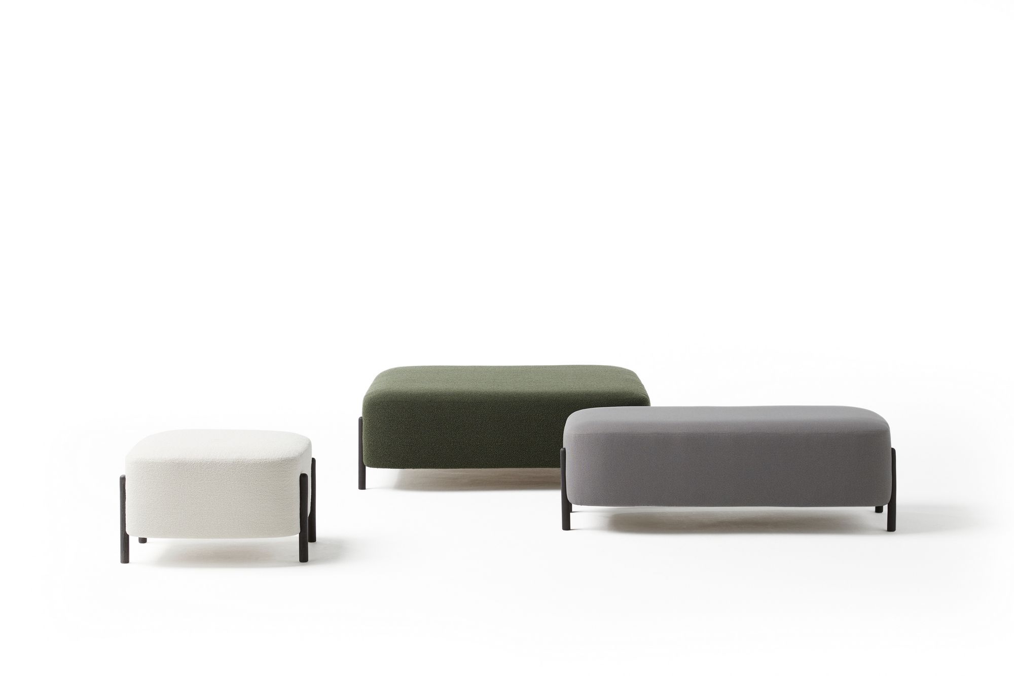 Квадратный пуф из ткани Blasco&Vila RC Wood ARCH-00113903 - Вид №3