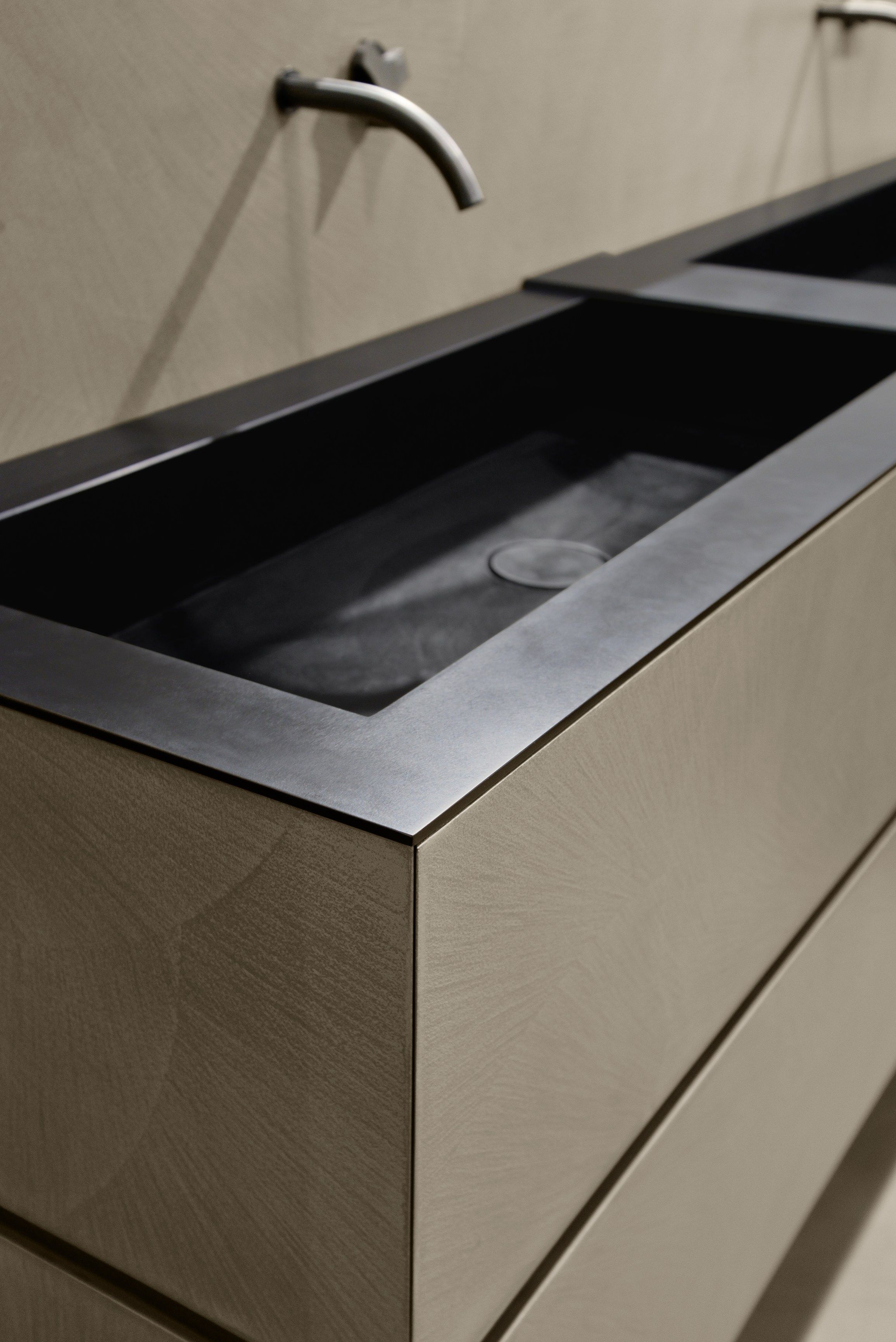 Подвесной шкаф для умывальника с ящиками со встроенной раковиной Moab DRESSCODE ARCH-00053463 - Вид №7