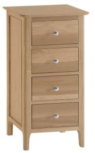 FUKI0051 Узкий комод с 4 ящиками ijlbrown