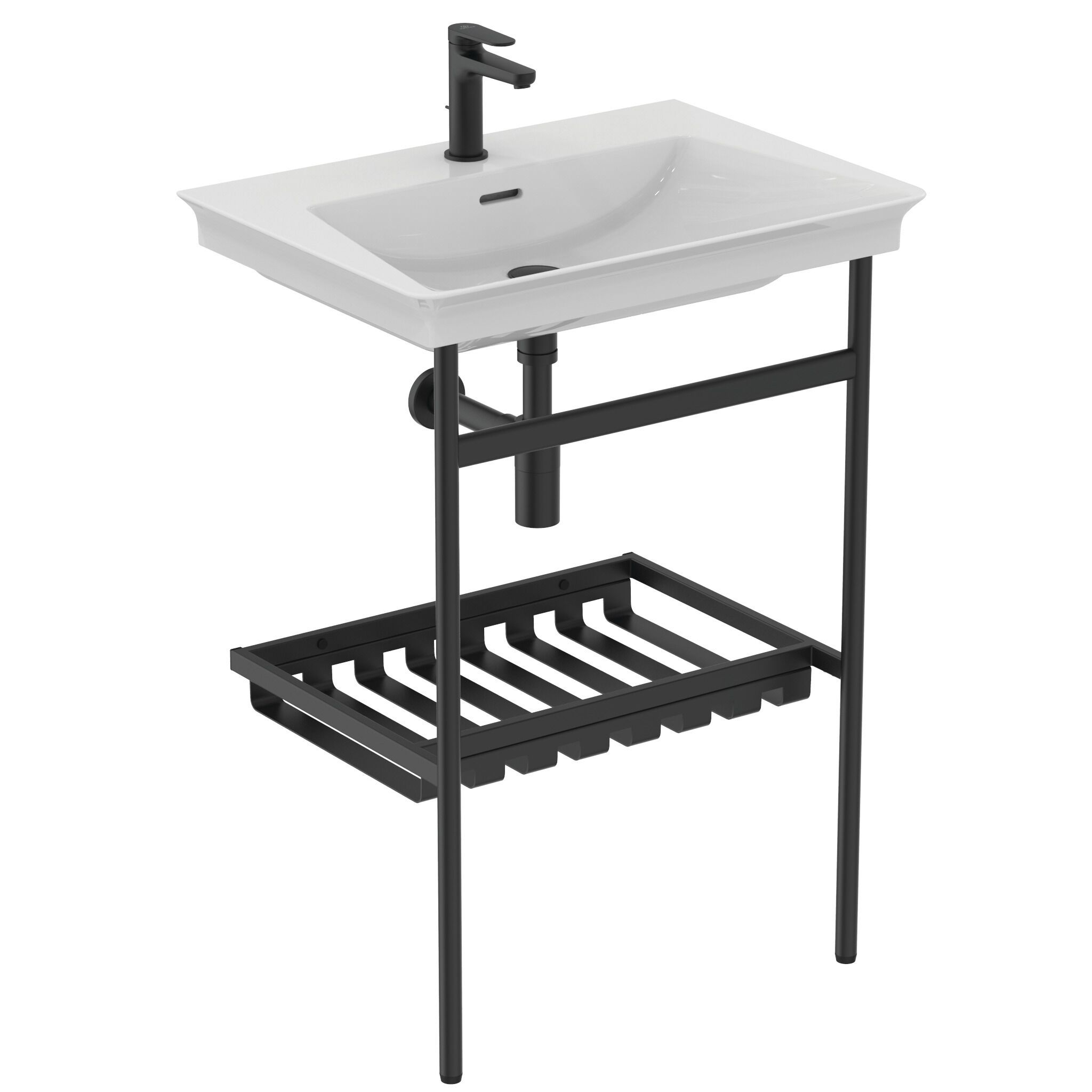 Однорычажный смеситель для раковины с автоматическим сливом Ideal Standard CERAFINE O ARCH-00105567 - Вид №2