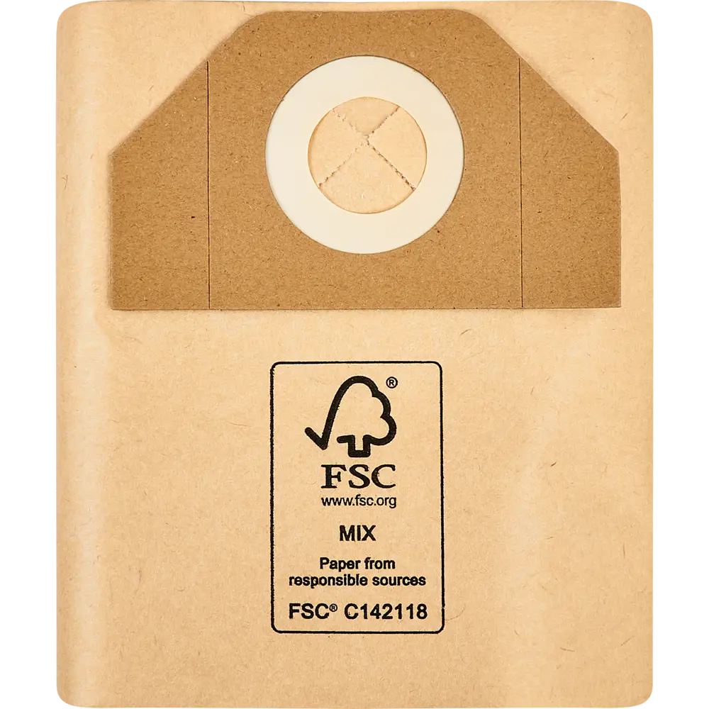 DEXTER Бумажные мешки для строительного пылесоса 20 л, 5 шт 86262892 STLM-1400217