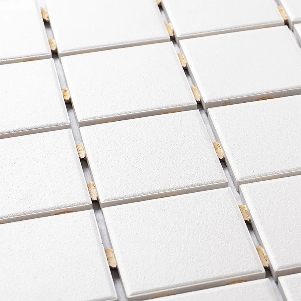Мозаика керамическая Smart Mosaic Homework White Antislip 30,6x30.6 см цвет белый 82909308 STLM-2038744 - Вид №2