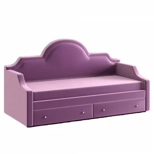 Диван-кровать детский с 2 выдвижными ящиками 90х190 см фиолетовый DayBed KREIND DAYBED 00-3880041 Фиолетовый