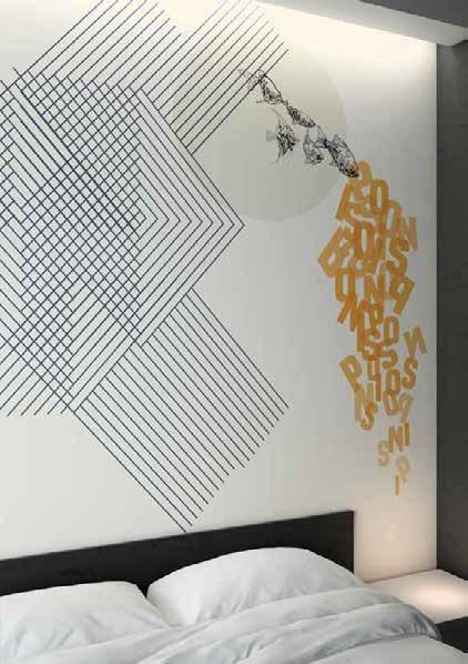 GLAMORA Мебельная бумага по индивидуальному заказу с акустическими свойствами Supporti sun-id-1446132 - Вид №2