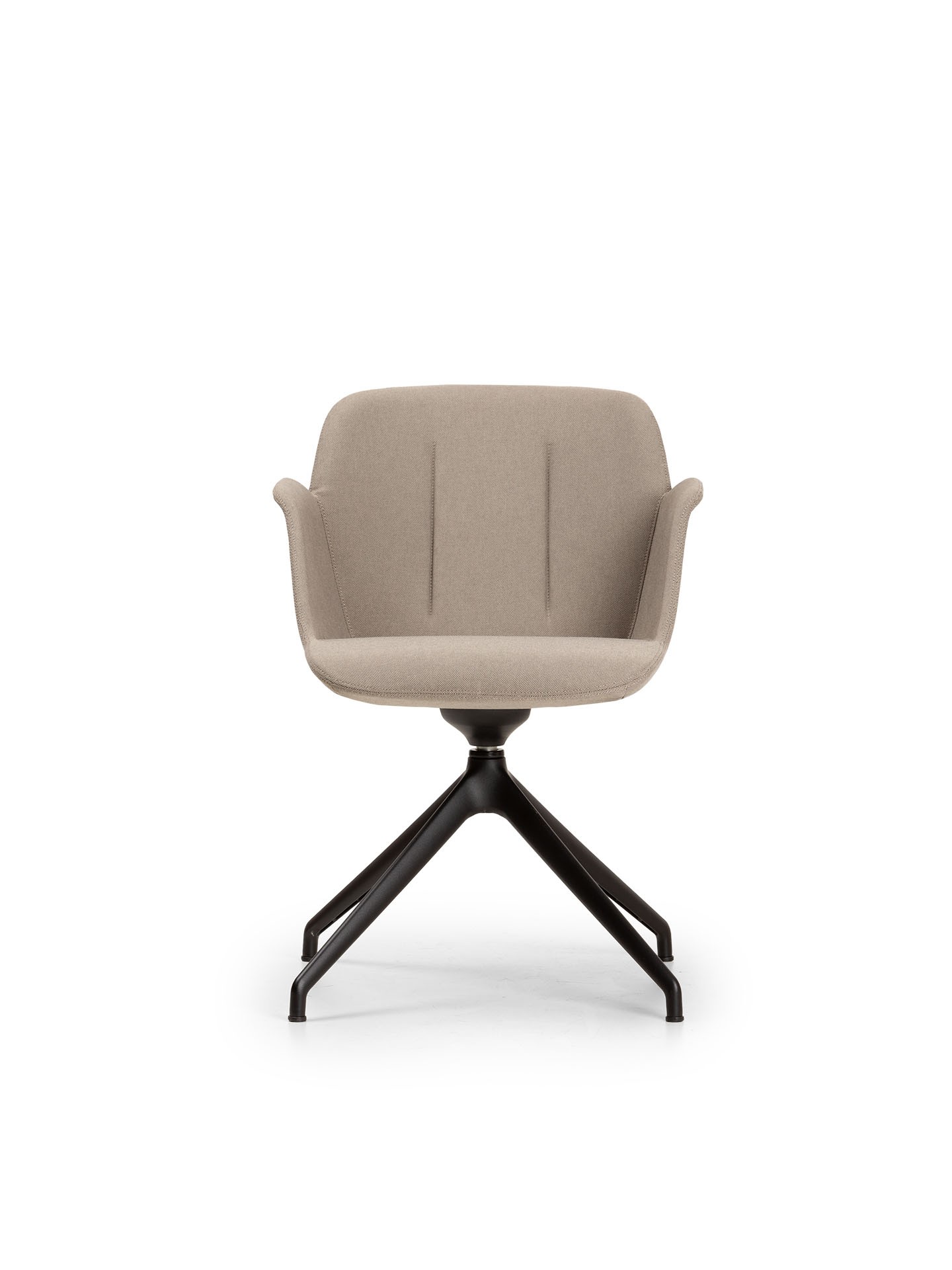 HV 4098 Armchair with 4-spoke aluminum swivel base True Design Hive
