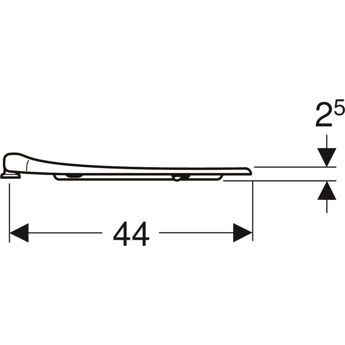 Сиденье для унитаза Geberit Selnova ARCH-00040031 - Вид №4