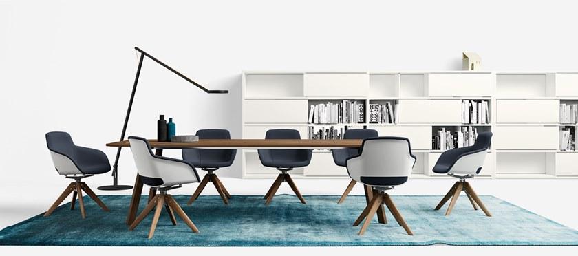 Sinetica Стул на козлах из полиуретана с подлокотниками Captain sun-id-1478130 - Вид №12