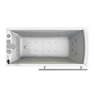 Гидромассаж "Лечебный Chrome" на ванну Вега (двигатель 900 Вт, джет Глори - 6 шт., джет Джереми - 4 шт.)