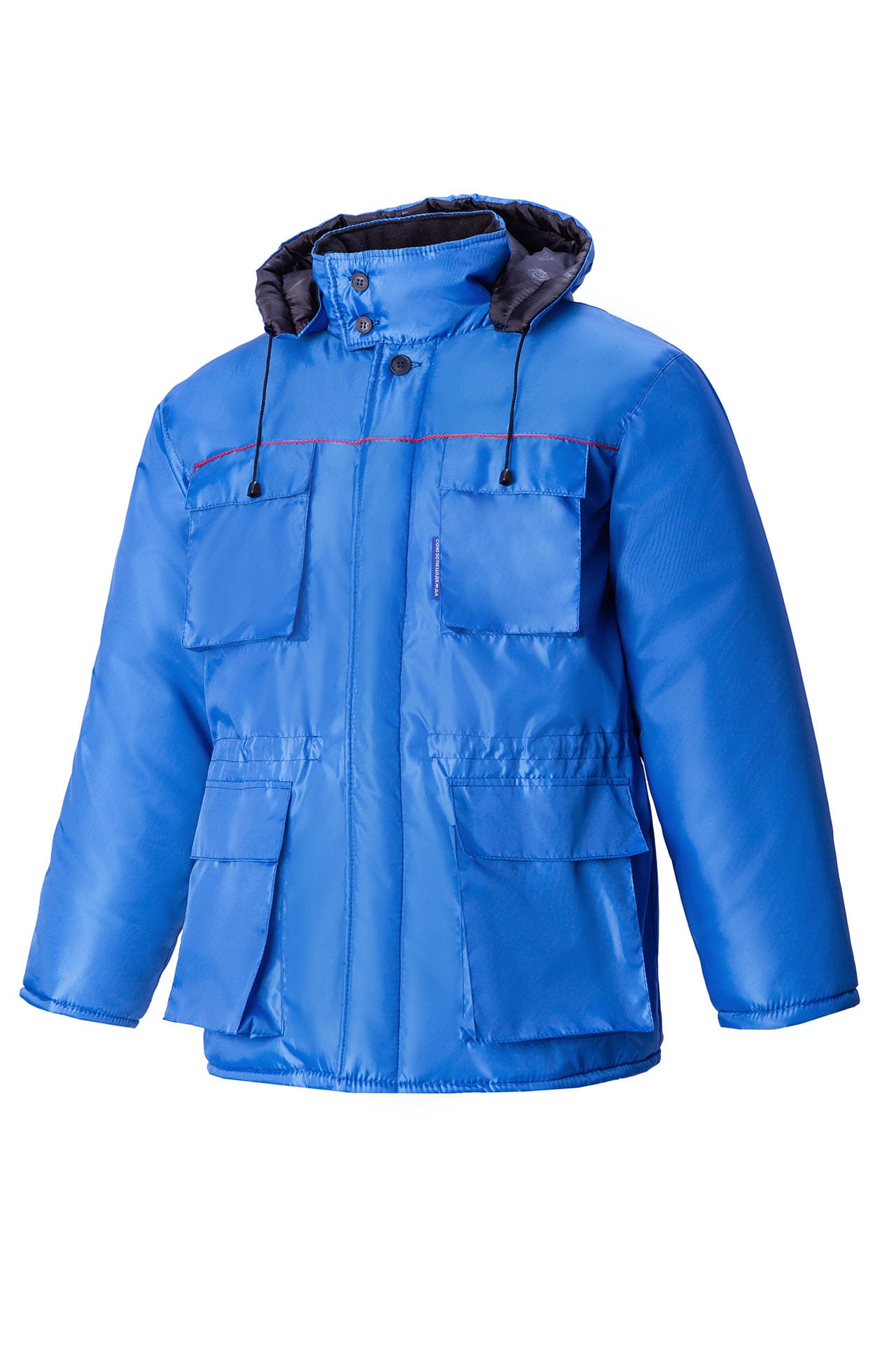 5033532 Костюм ЭКСПЕРТ-К НЬЮ утепленный ткань Оксфорд василек  Зимняя спецодежда  размер 52-54/182-188  - Вид №1