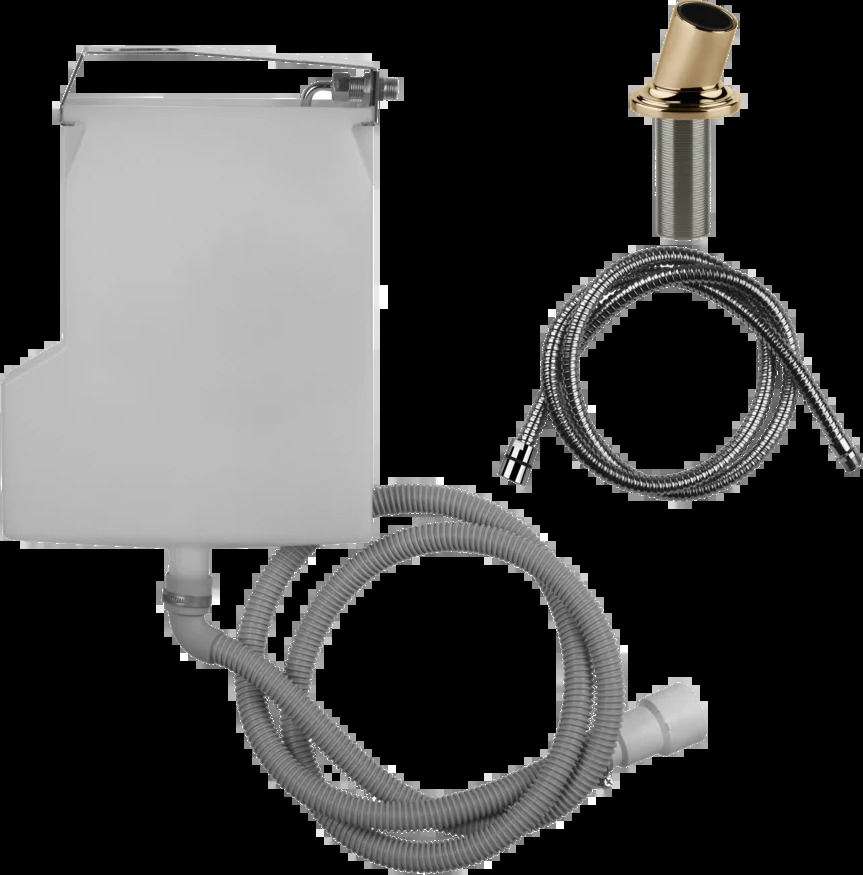 Комплект для слива ручного Душа 65050 735 Gessi  ТЕПЛАЯ БРОНЗА PVD