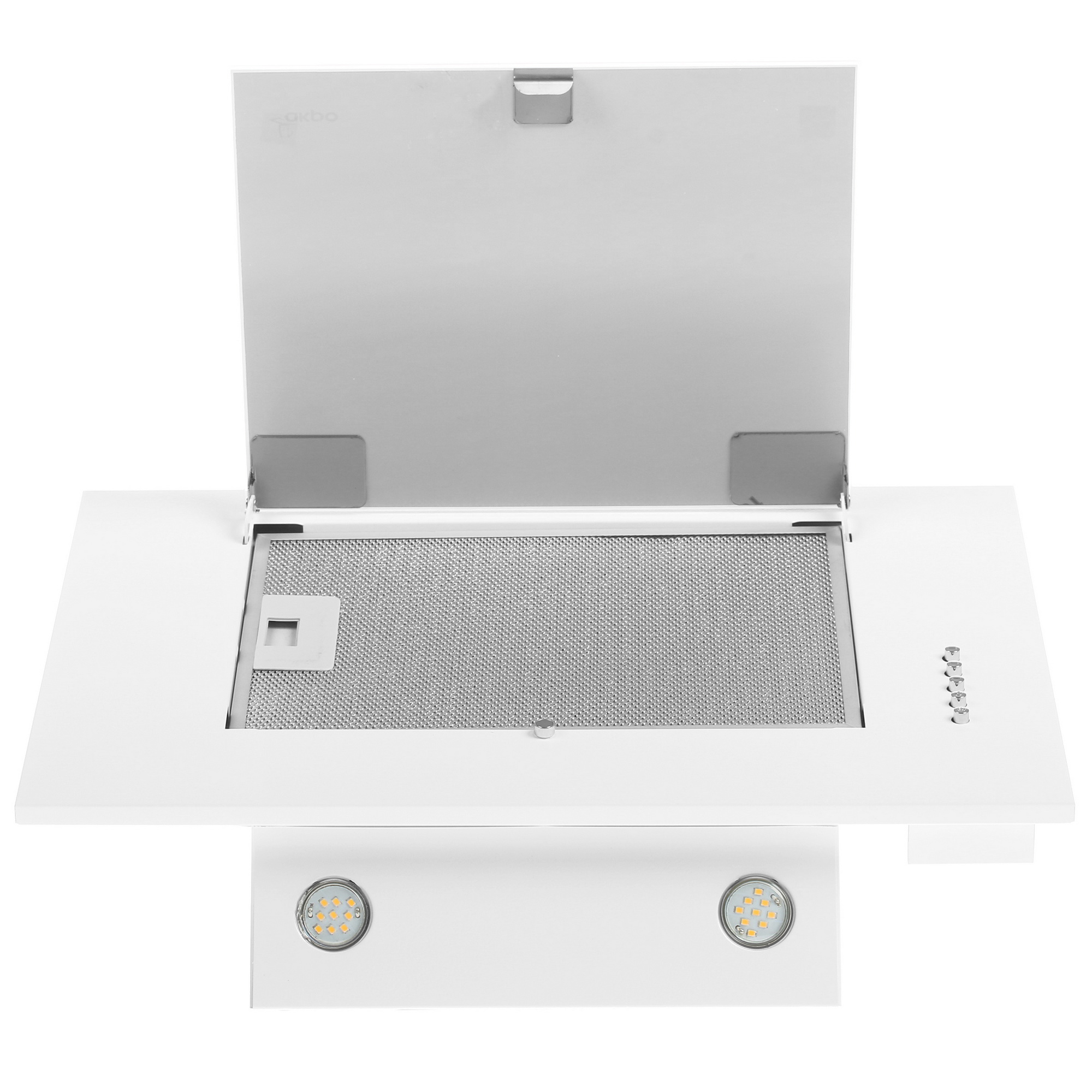 1217278 Вытяжка наклонная Akpo WK-4 Optima eco белый/белый STDN-0024852 - Вид №7