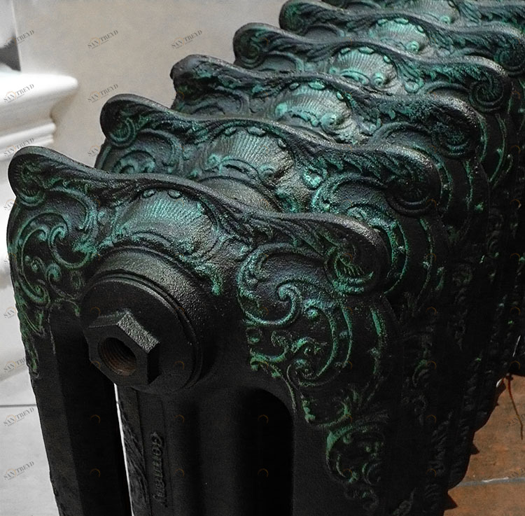 Чугунный радиатор GuRaTec Apollo 350 5 секций 7828