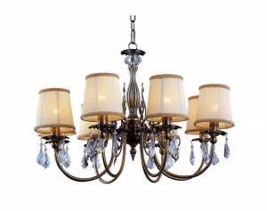 Подвесная люстра ST Luce Lacrima SL113.303.08 бежевая ST LUCE ДИЗАЙНЕРСКИЕ, LACRIMA 059368 Бежевый