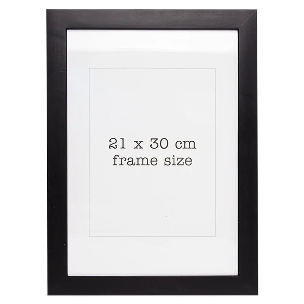 Рамка Trendline 21х30 см дерево цвет чёрный 11819062 STLM-2063962 Santreyd 