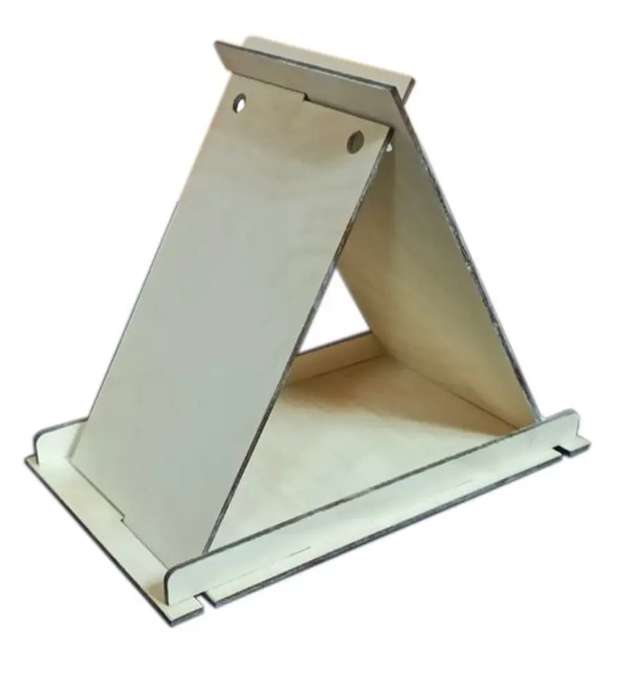 Santreyd: Деревянная кормушка-шалаш для птиц с удобным креплением 89134153