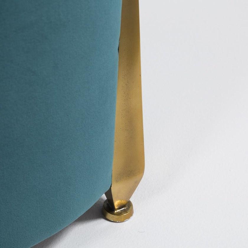 Mytto Мягкий круглый бархатный пуф Larforma sun-id-1426423 - Вид №7