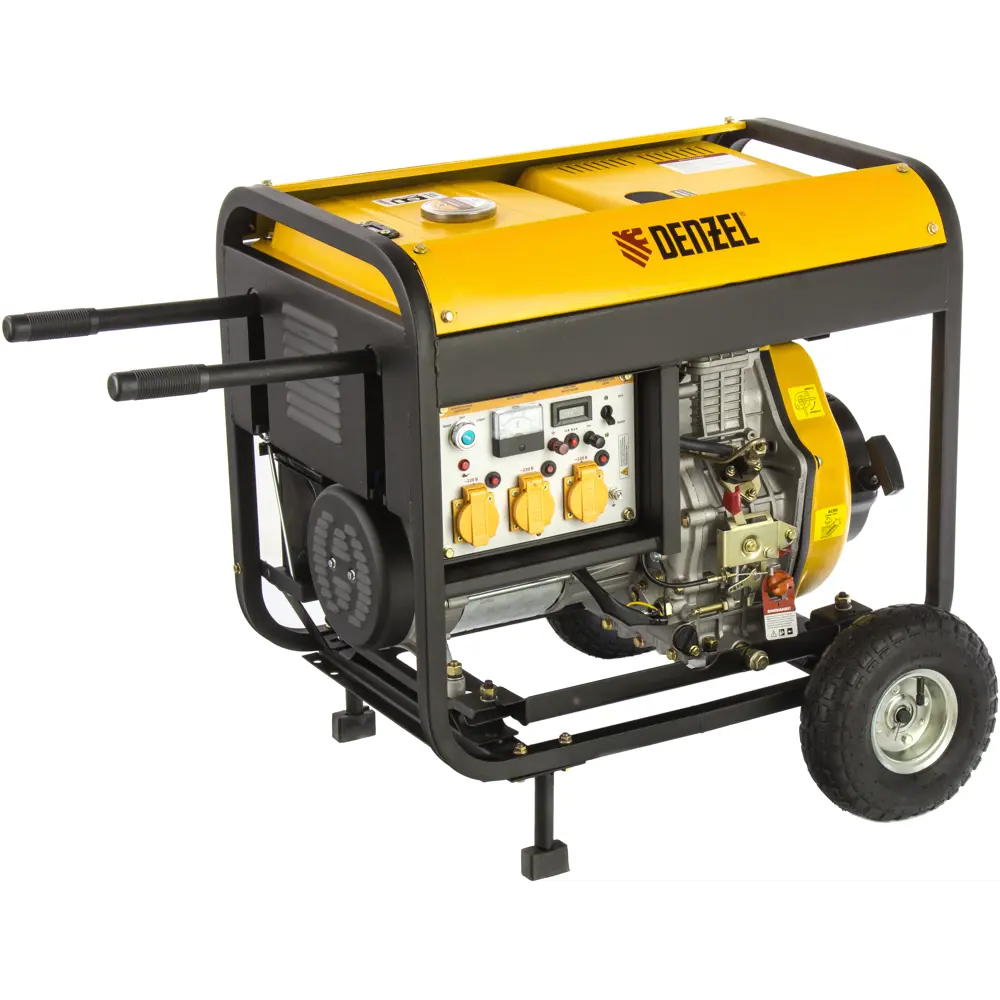 Генератор дизельный Denzel DD6300Е, 5 кВт STLM-2050262