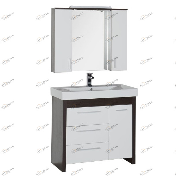 Комплект мебели Aquanet Тиана 90 венге 00177138