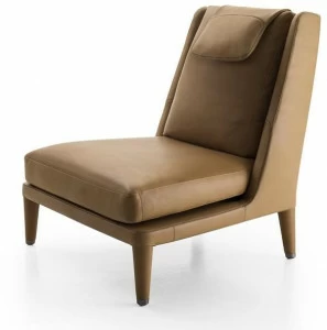 Maxalto Кожаное кресло с высокой спинкой Nidus