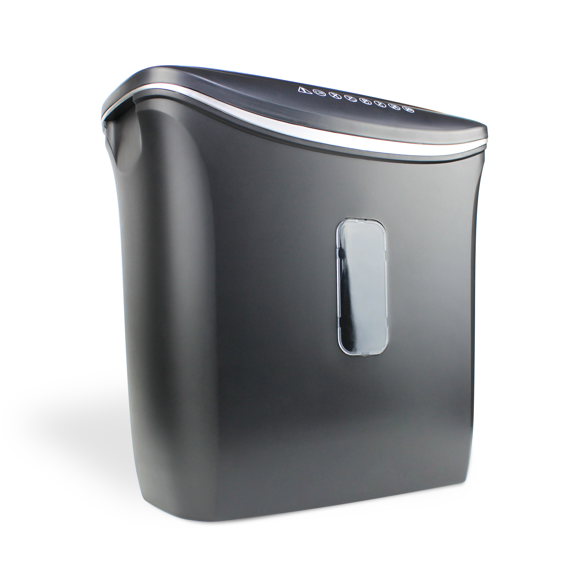 УД14-5 Уничтожитель документов , din p-5 (5 ур-нь секр.), фрагмент 1,9х12мм, 4-6 лист (70г/м2), пл. карты/скобы, 14 литров Гелеос Santreyd  - Вид №1