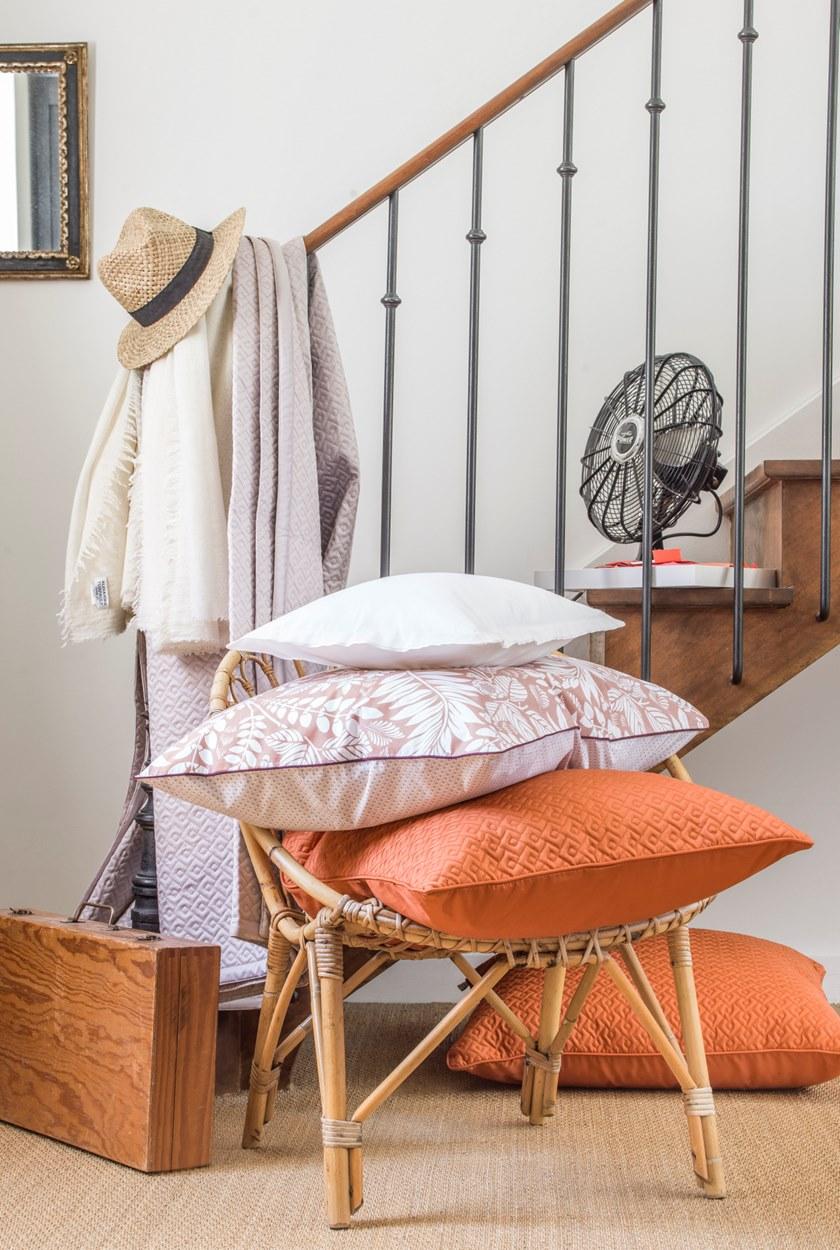 Alexandre Turpault Хлопковая наволочка с принтом и цветочными мотивами L'île rousse sun-id-1442050 - Вид №7