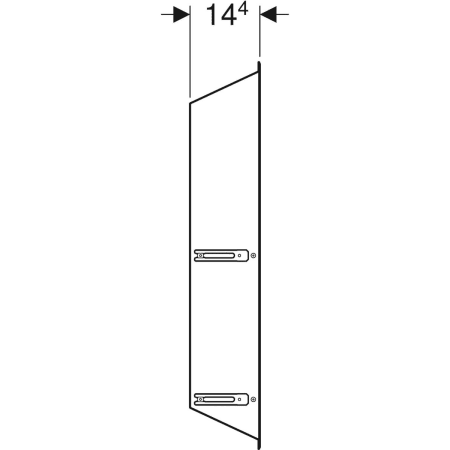154.291.00.1 Короб для хранения в нише со вставными полками Geberit Geberit  - Вид №3