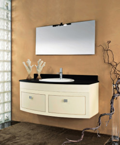 8094 Tifernoit Композиция для ванной, покрытая лаком цвета слоновой кости Bagno