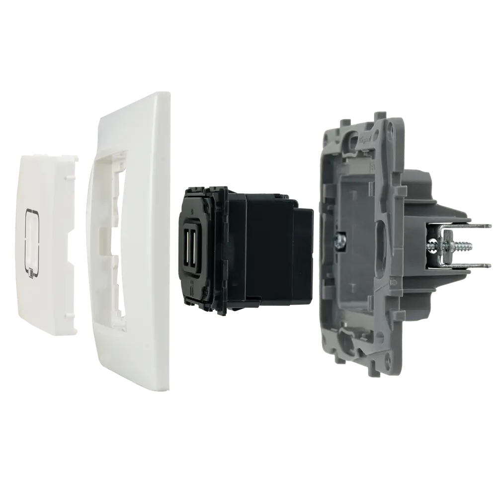 Legrand Etika — двойная USB-розетка для современного интерьера 82496518 STLM-0028703 - Вид №6