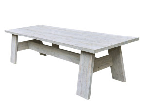 Прямоугольный садовый стол из тикового дерева