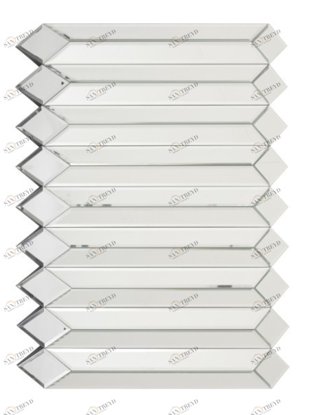 Зеркальное панно декоративное TG Origami PUSHA ДИЗАЙНЕРСКИЕ 062689 Зеркальный 