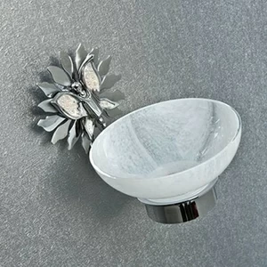 Etruska Мыльница настенная Papillon Хром