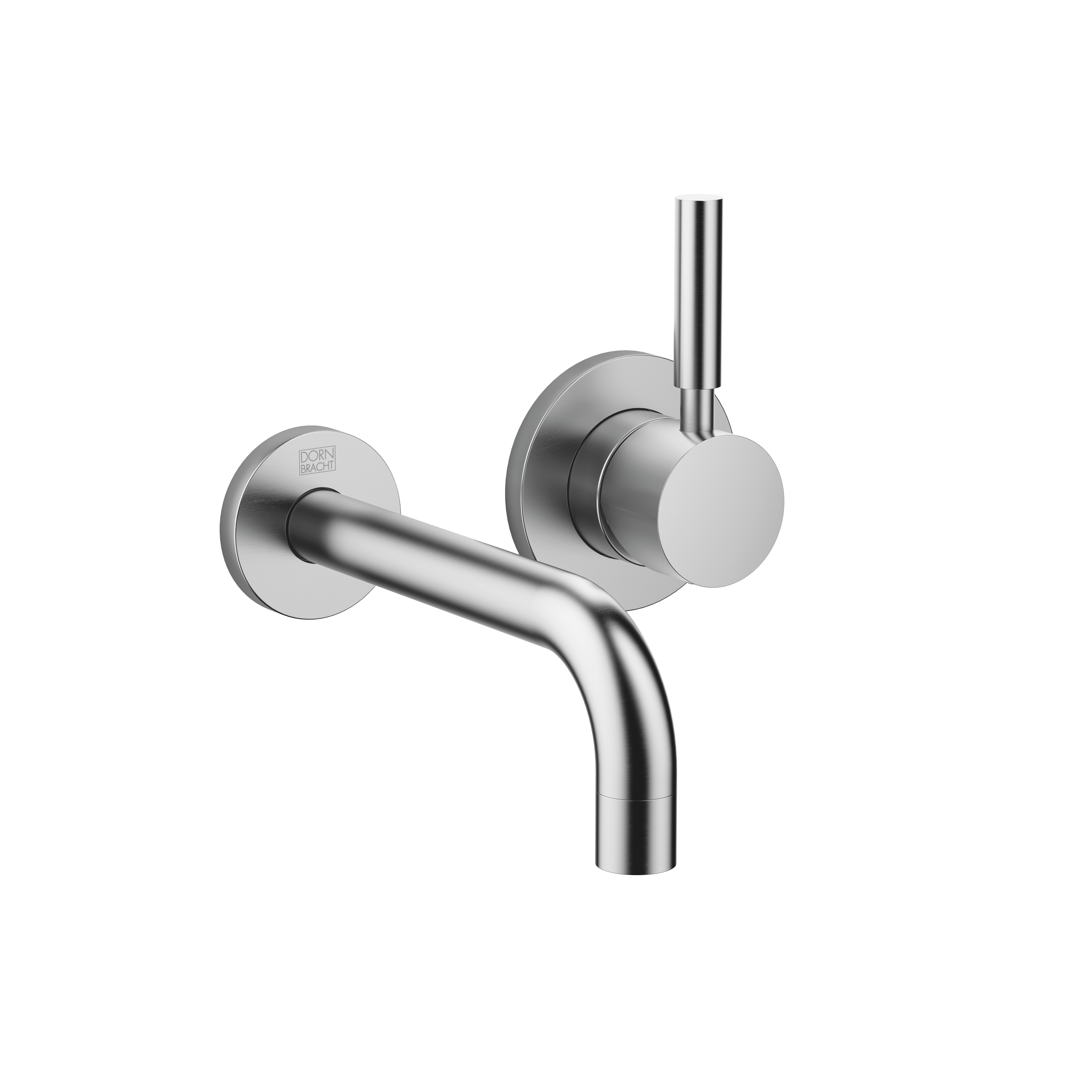 EDITION PRO Смеситель для раковины, однорычажный, настенный, без донного клапана - Матовый Хром 36810626-93 DornBracht