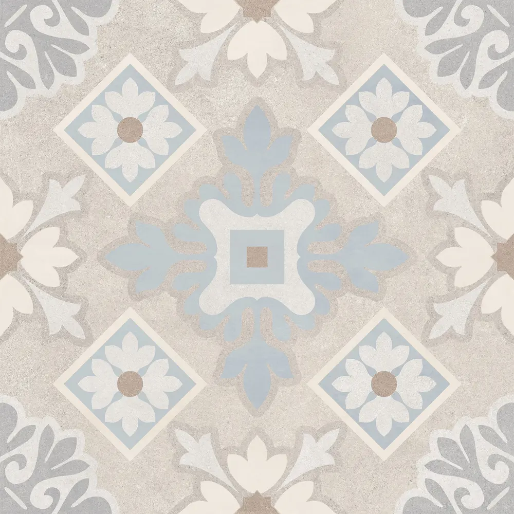 Глазурованный керамогранит Alma Ceramica Floral 46 60x60 см 1.8 м² матовый цвет разноцветный 89458922 STLM-2161168 - Вид №1