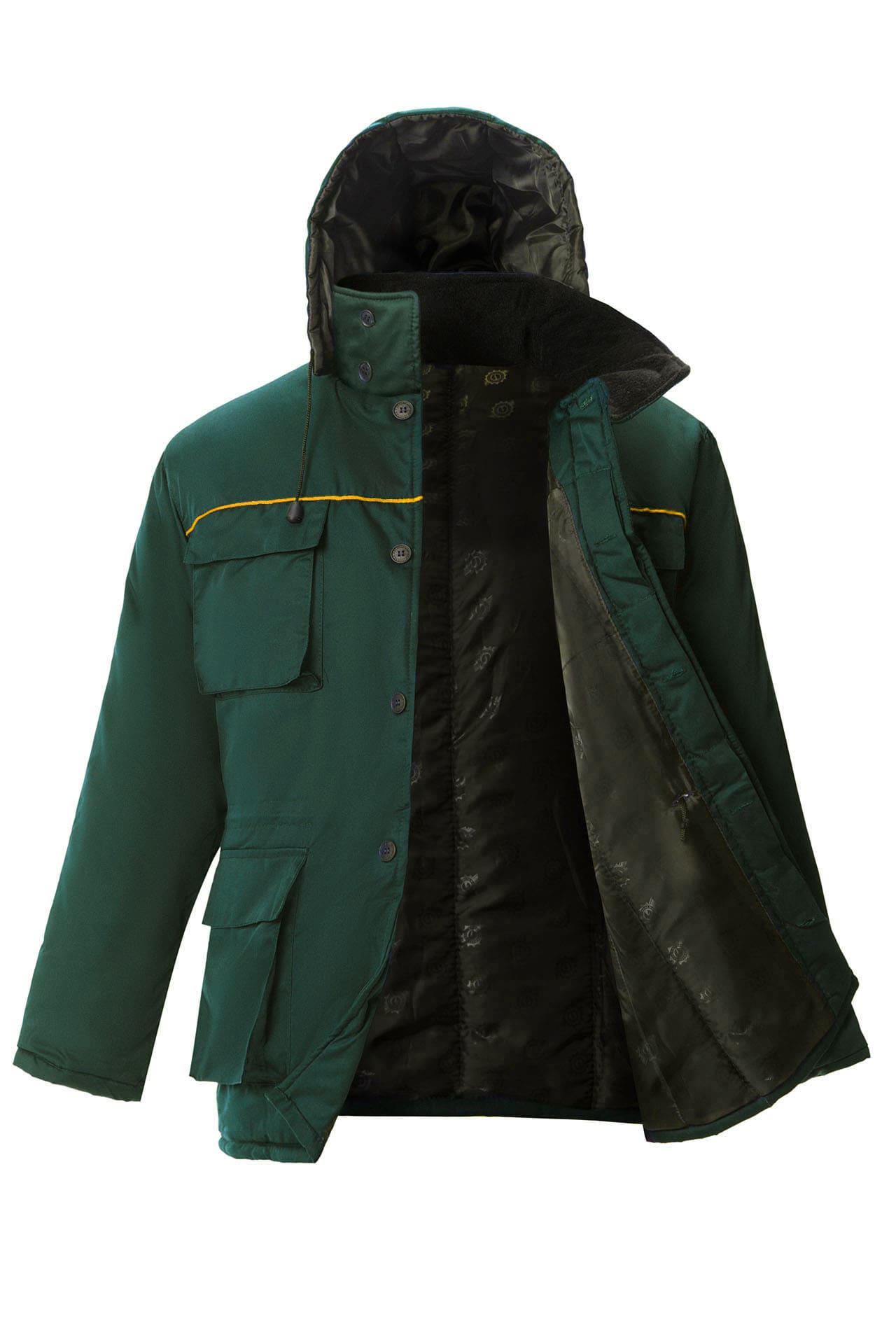 5033645 Куртка ЭКСПЕРТ-К НЬЮ утепленная темно-зеленая  Зимняя спецодежда  размер 60-62/182-188  - Вид №3