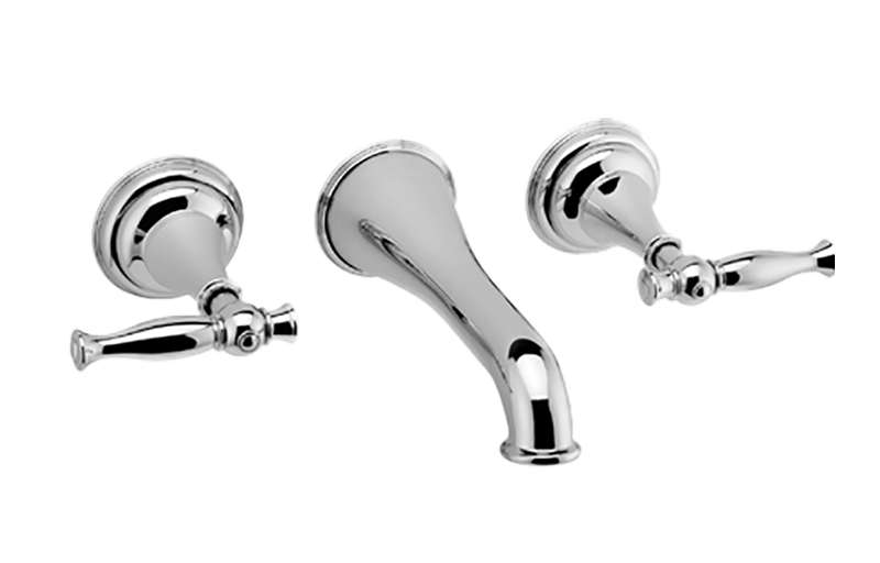 E-2430-LM22-T Смеситель для умывальника настенный из 17cм носикем - внешние элементы GRAFF Lauren