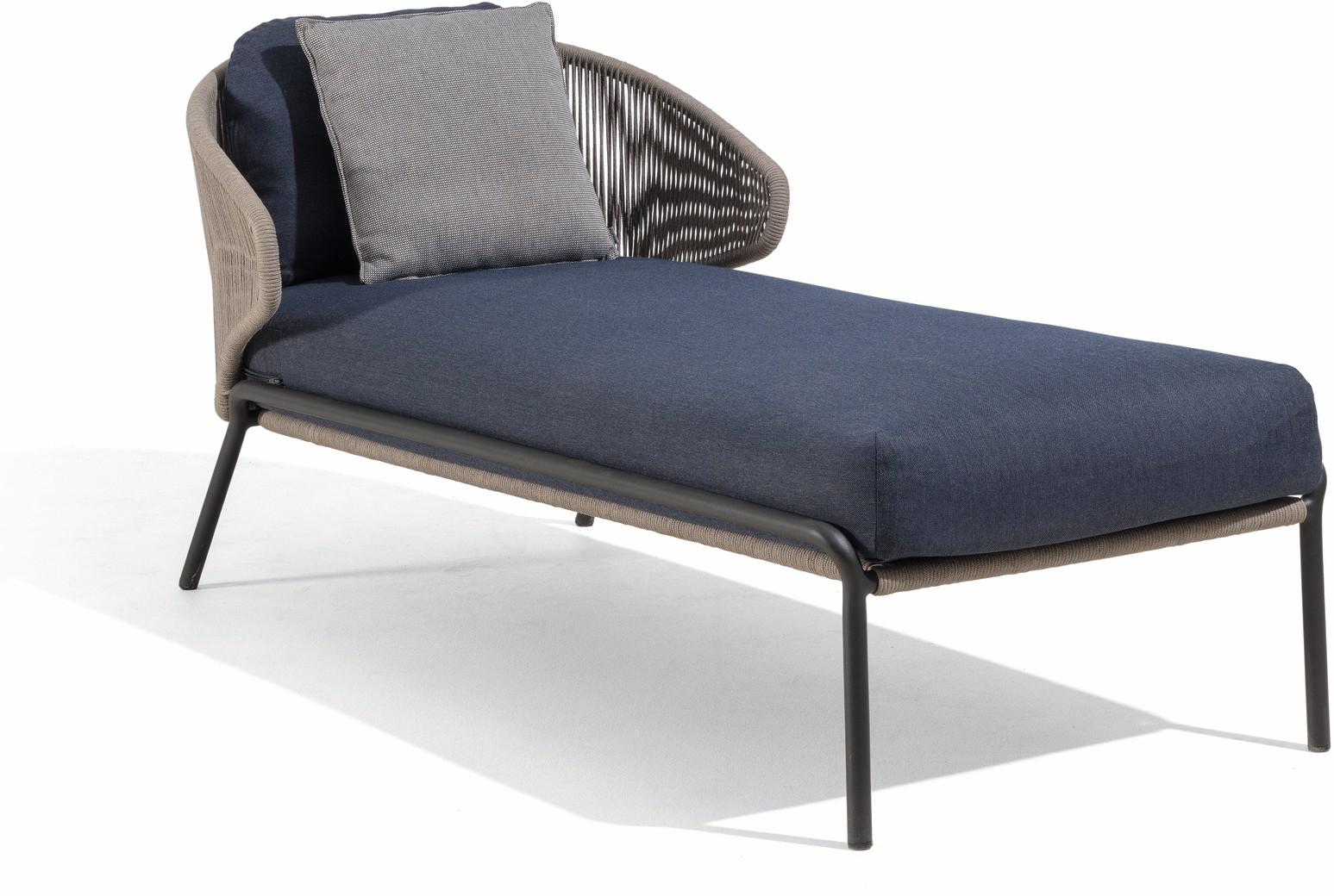 Шезлонг лава бронза Manutti Radius MNST742