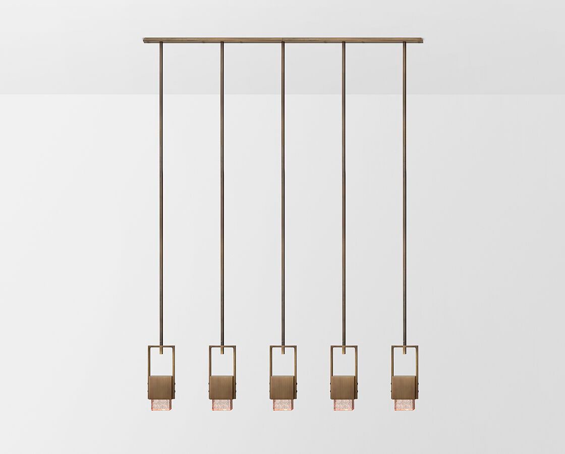 Металлический светодиодный подвесной светильник Articolo Studios куб ARCH-00016878 - Вид №2