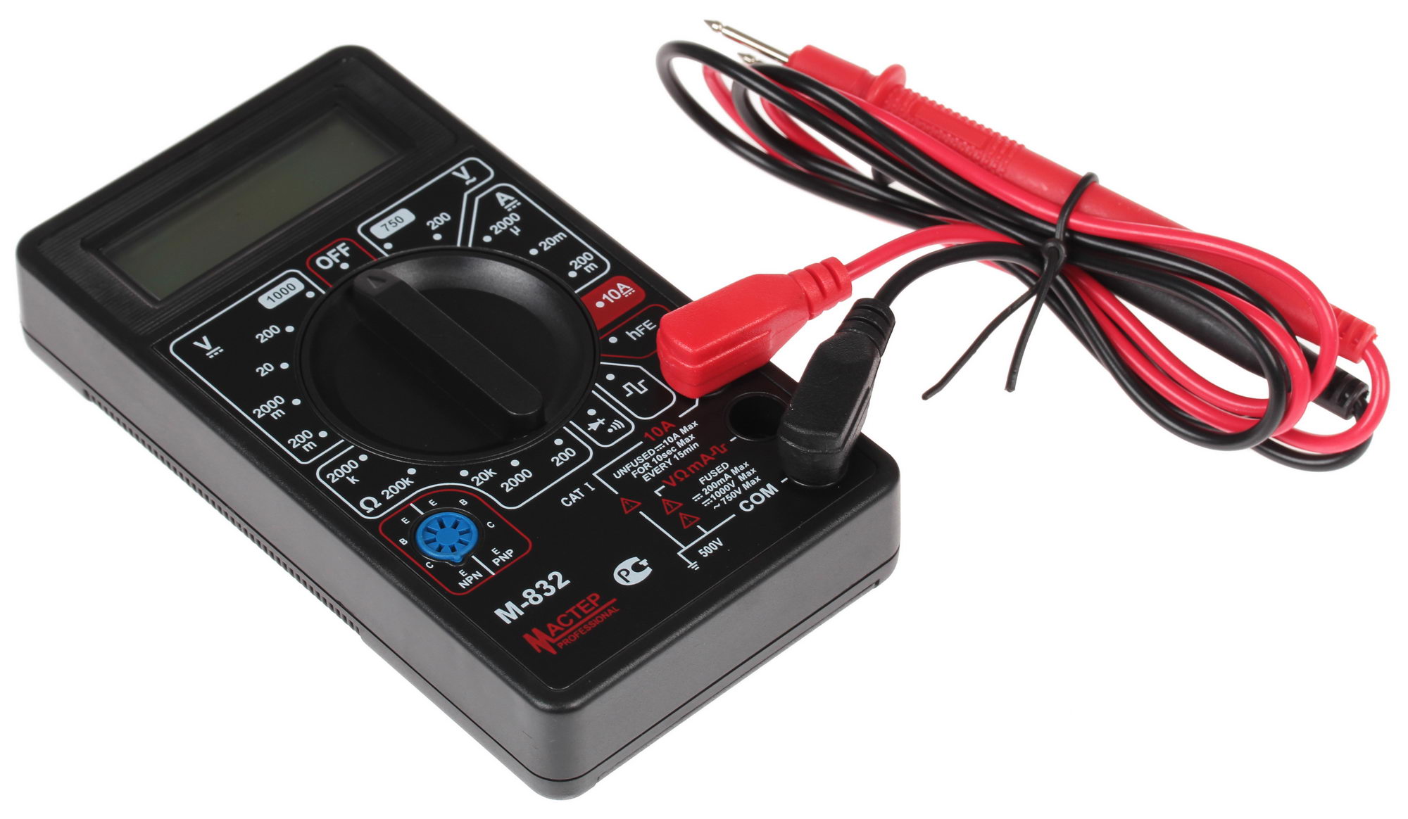 Мультиметр Master Professional M832 1063069 STDN-0070077 - Вид №1